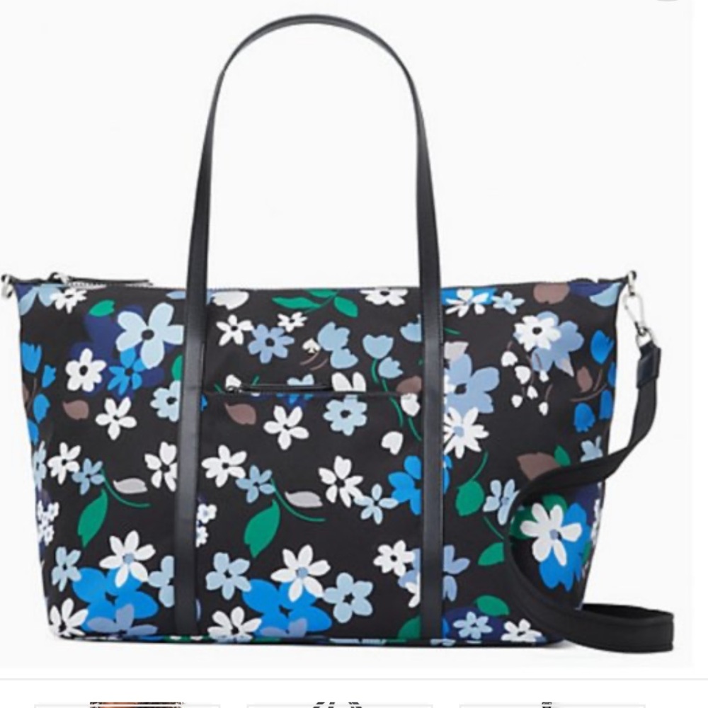 Kate Spade Jae Floral Weekender Tote Bag